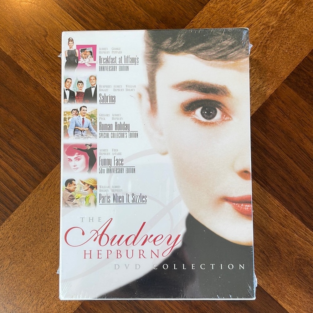 NEVER OPENED AUDREY HEPBURN DVD COLLECTION